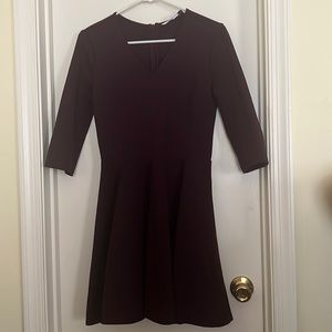 NWOT Diane Von Furstenberg purple dress size 4